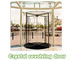 Cina Shopping center mansion Automatic crane Revolving Door Unit with 3 or 4 wings eksportir
