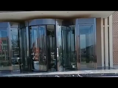 Power Driven Auto Entry Pintu berputar untuk akses yang mulus dan nyaman