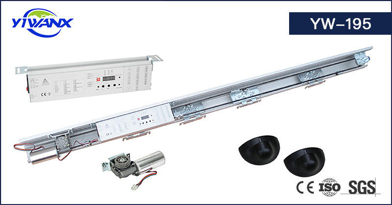 Sistem Track Pintu Geser Tugas Berat, Sistem Operator Gerbang Kaca Geser Otomatis Aluminium (YW-195)