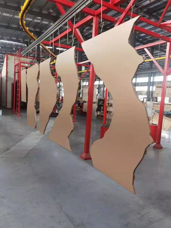 Perforated Carved Aluminium Veneer for Decoration Wall, Metal Veneer Panel