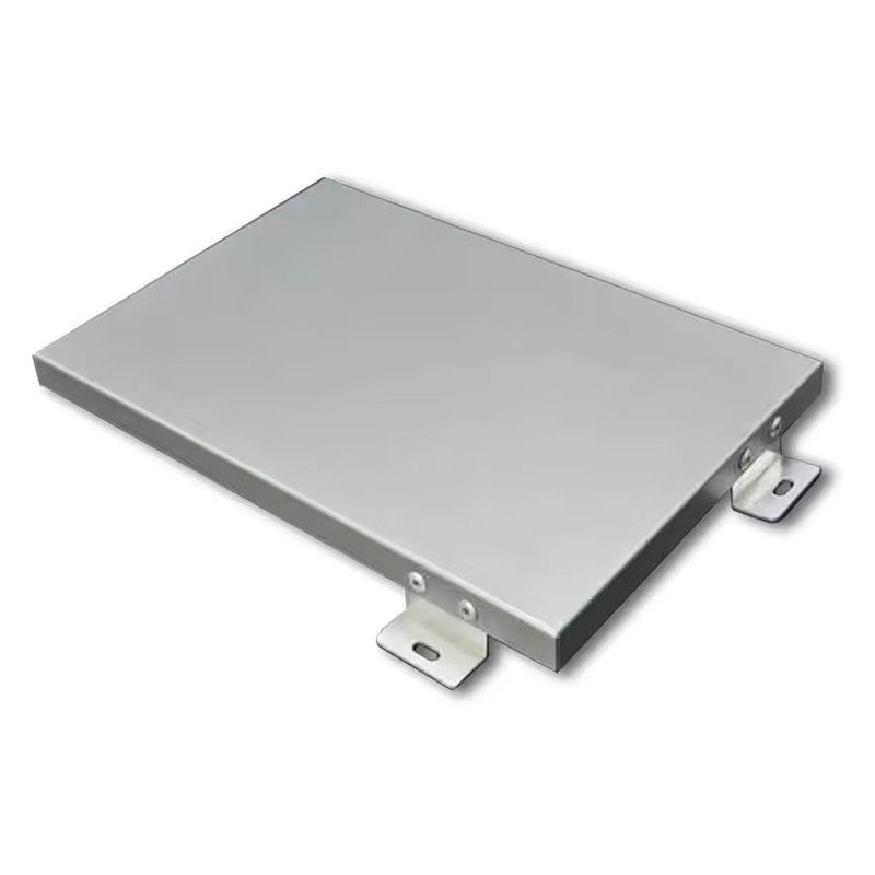 Dinding Aluminium-Glazed dengan Powder Coating 5mm-12mm Glass Thickness Coated Glass Color