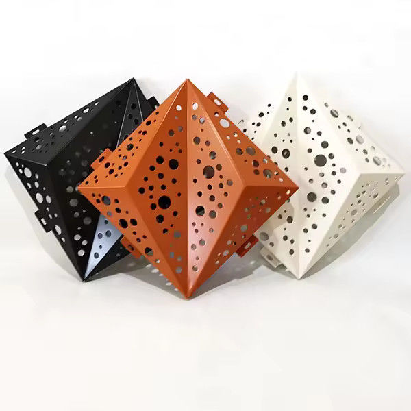 Dinding Aluminium-Glazed dengan Powder Coating 5mm-12mm Glass Thickness Coated Glass Color