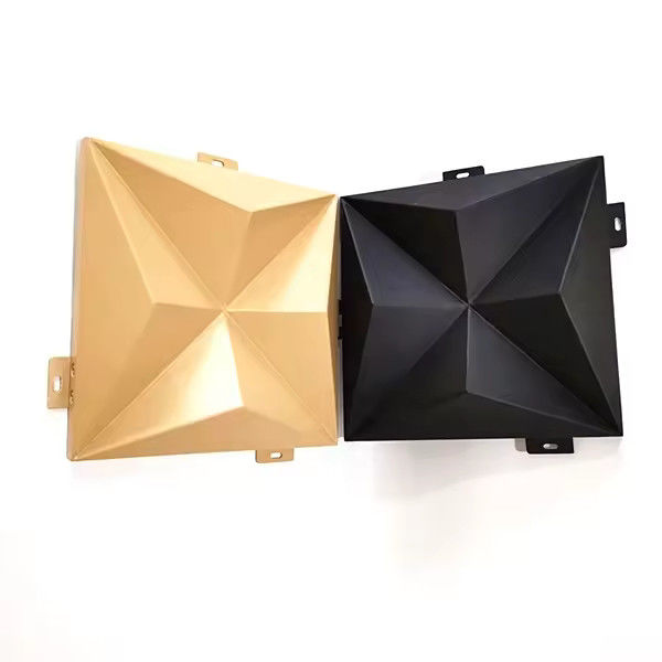 Aluminium Veneer Panel Ketebalan 1,5mm Pola halus Ketahanan korosi tinggi