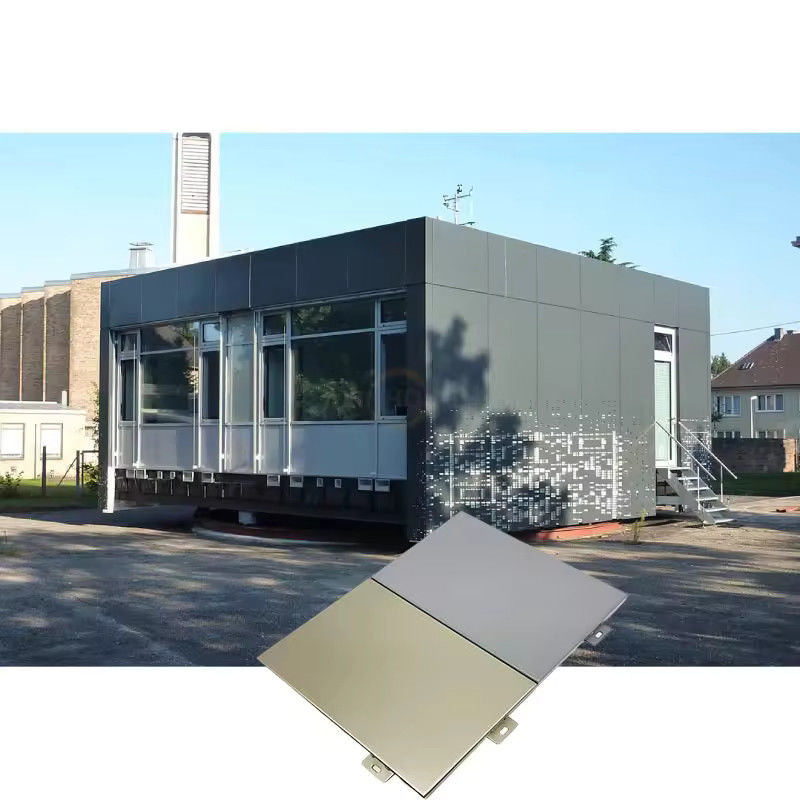 Aluminium Veneer Curtain Wall dengan resistance tekanan angin ≤2.5KN/m2 Kinerja Isolasi Suara ≥35dB Umur ≥15