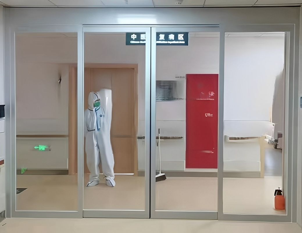 50N Opening Force Automatic Sliding Door Operator 1400rpm Kecepatan Motor 90° Sudut Pembukaan