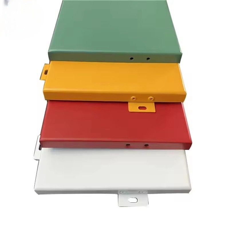 Sistem dinding eksterior aluminium/kaca/baja dengan anodisasi/lapisan bubuk selesai di lokasi/pemasangan pra-fabrikasi