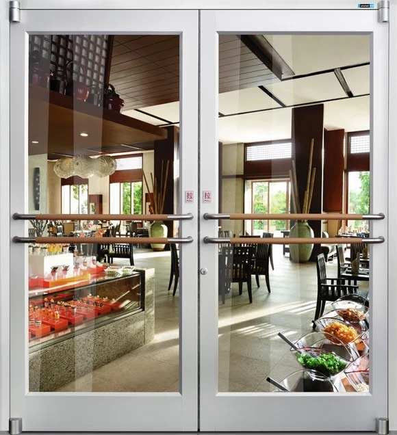 Hot Selling Murah Kualitas Tinggi Kantor Kaca Atuomatic Door Closer Insulasi Panas Kfc Pintu