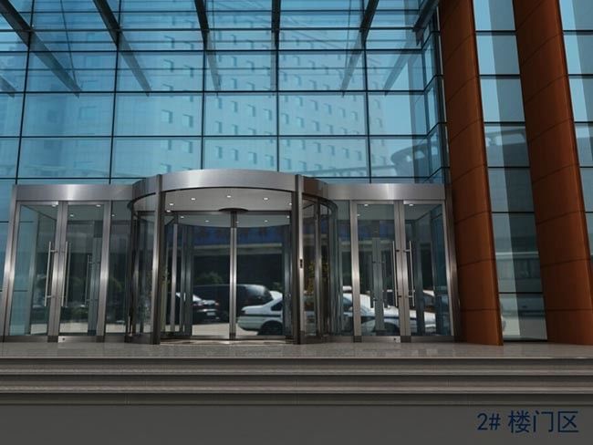 Mengubah pintu masuk Anda dengan State-of-the-Art Automatic Revolving Door kami
