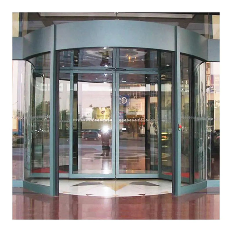 Stainless Steel Turntile Self-berputar dengan permukaan selesai Induktif Sensor Revolusi Auto Revolve Door Au