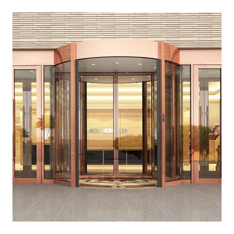 Stainless Steel Turntile Self-berputar dengan permukaan selesai Induktif Sensor Revolusi Auto Revolve Door Au